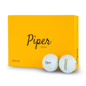 piper gold golf balls